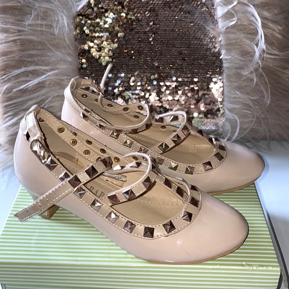 COPY - Girls BEIGE Fashion high heels